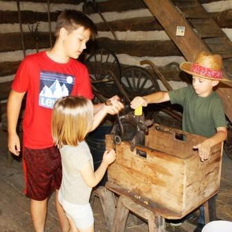 Shelling Corn